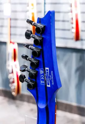Ibanez - RG Neck-Thru Electric Guitar - Blue Lagoon Burst Flat 2